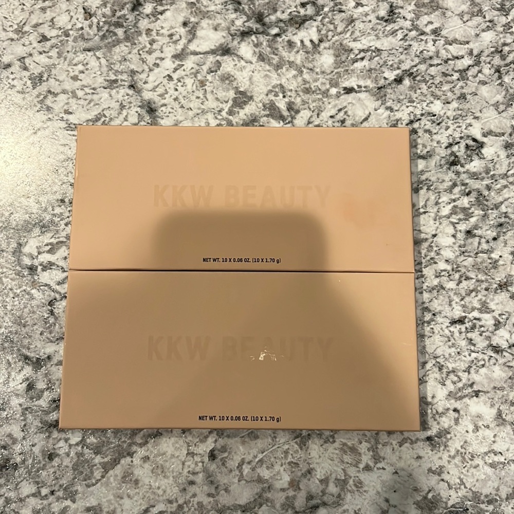 KKW beauty eyeshadow palettes